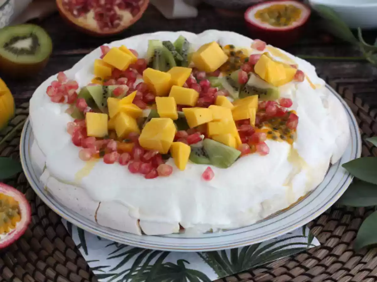 Pavlova ai frutti esotici - foto 3