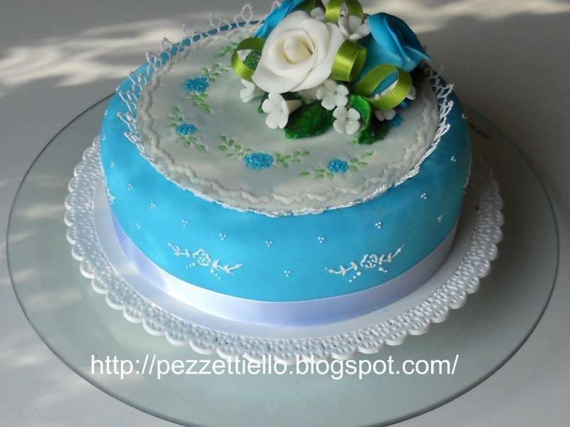 (PDZ-SAP) Torta azzurra per Manuela