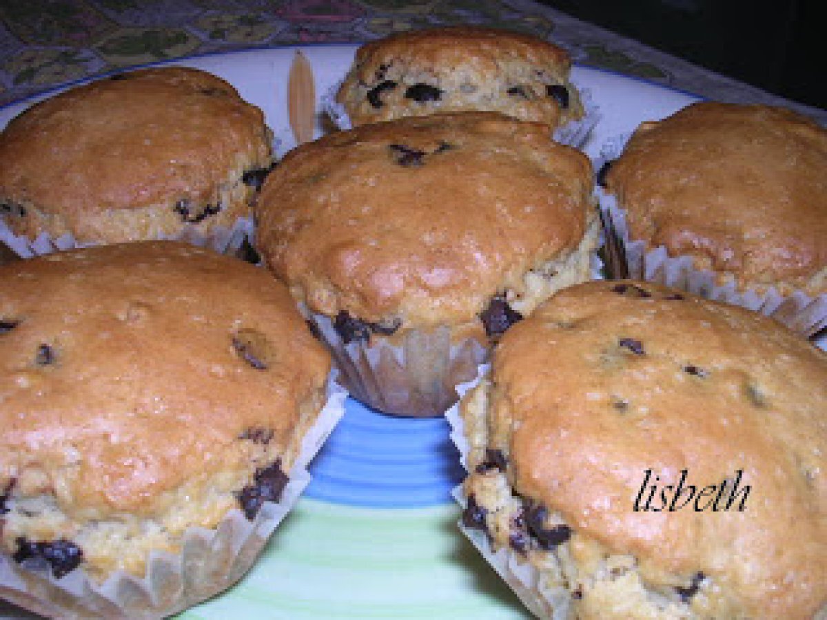 Peanut butter muffins - Muffin al burro d'arachidi