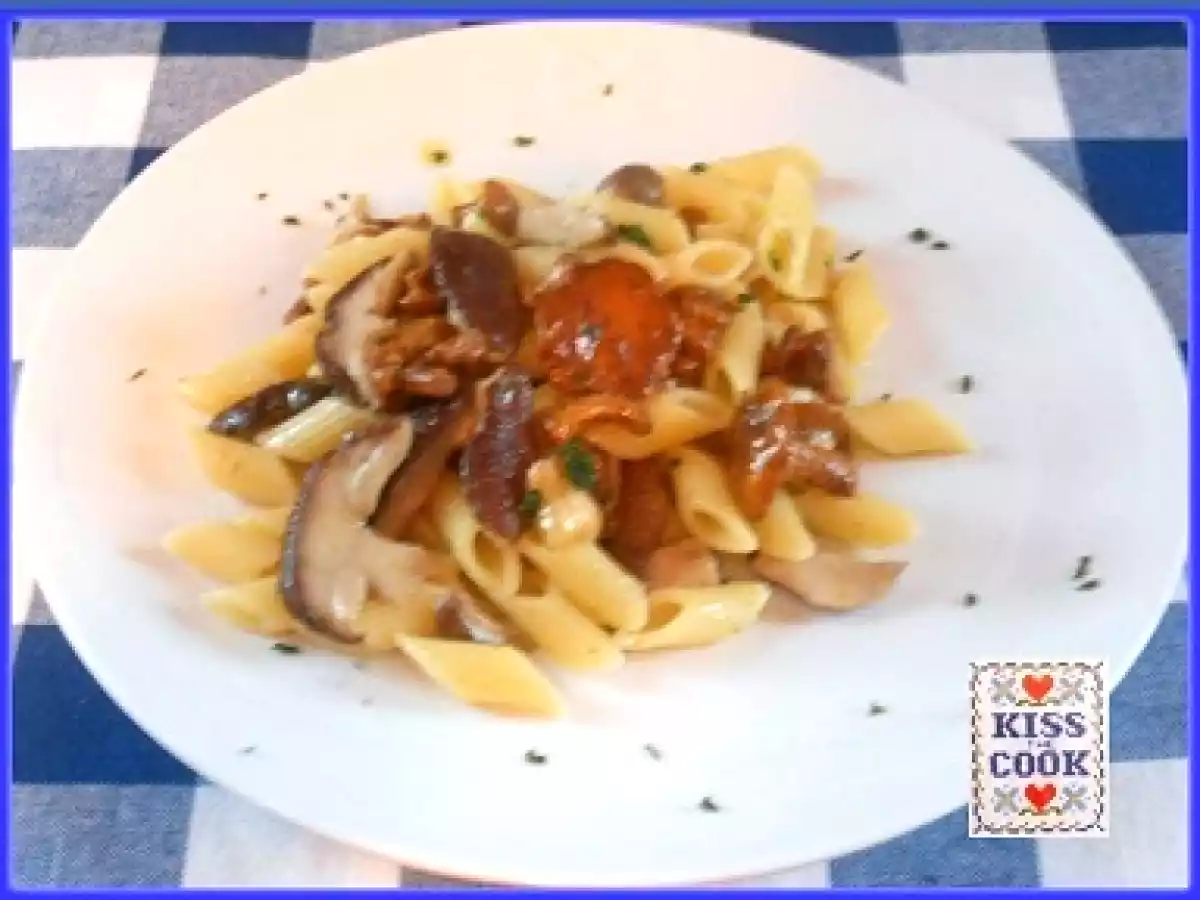 Penne ai porcini e gialletti