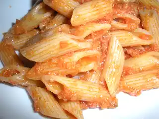Penne al baffo