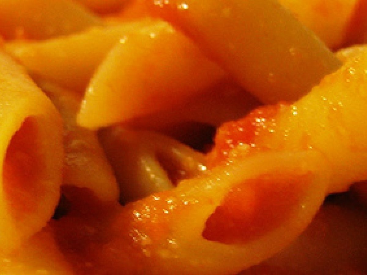 Penne al pomodoro mantecate