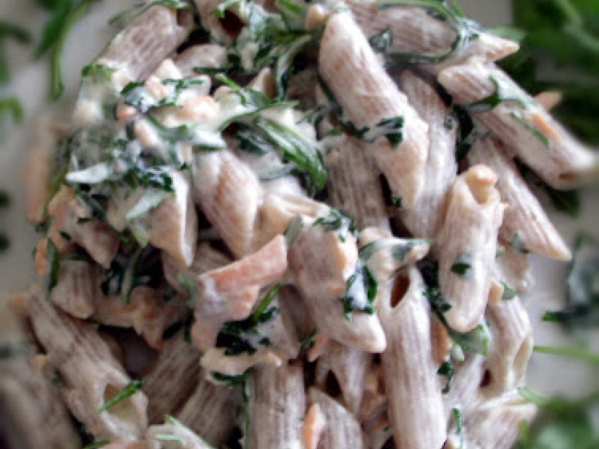 Penne integrali al salmone e rucola - foto 2