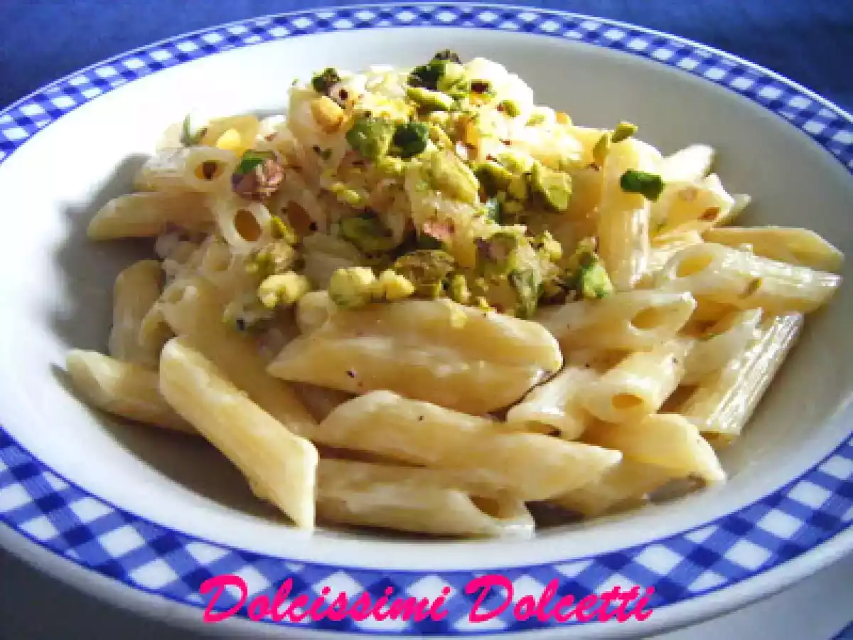 Penne panna e pistacchi - foto 2