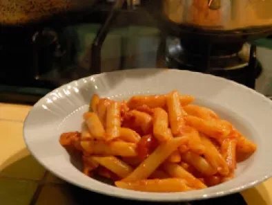 Penne rigate all'amatriciana