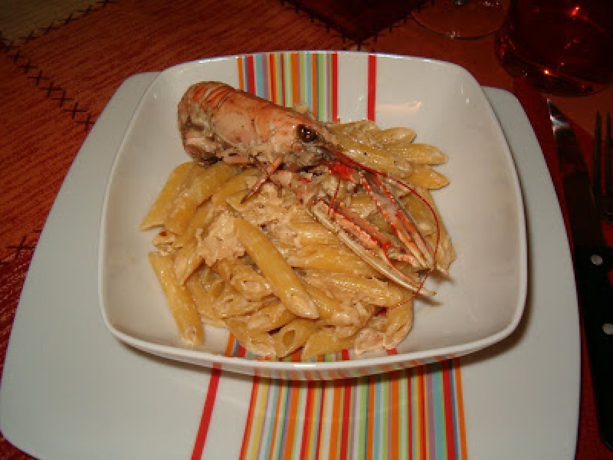 Pennette agli scampi