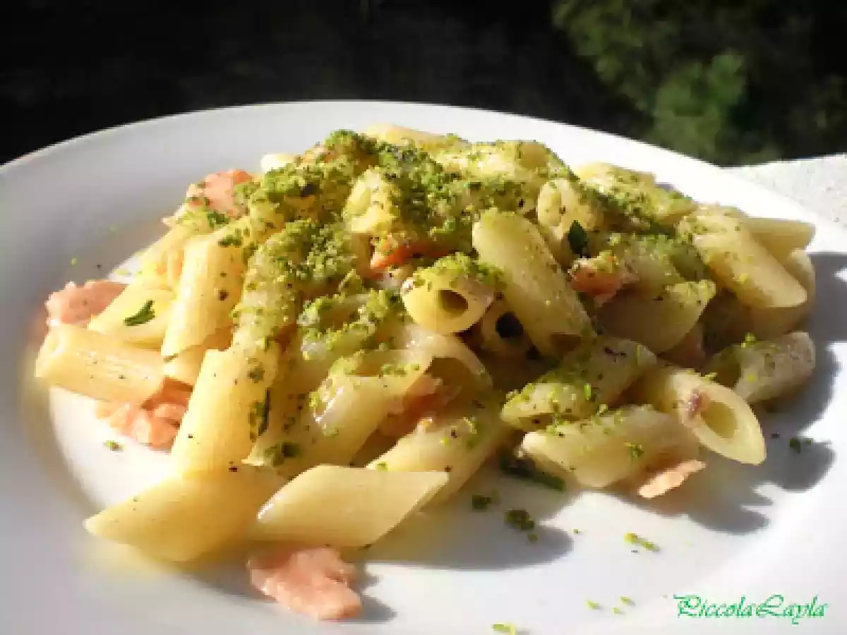 Pennette Salmone e Pistacchi - foto 2