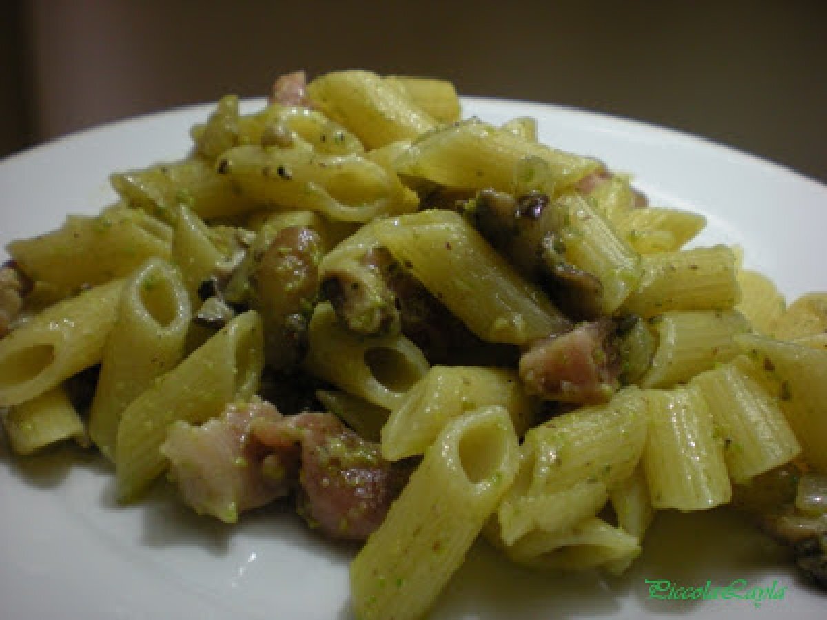 Pennette Speck Funghi e Pistacchi - foto 2