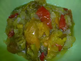 Peperonata con patate light