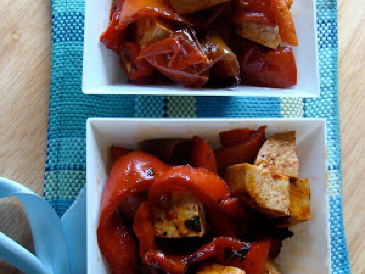 Peperonata di tofu