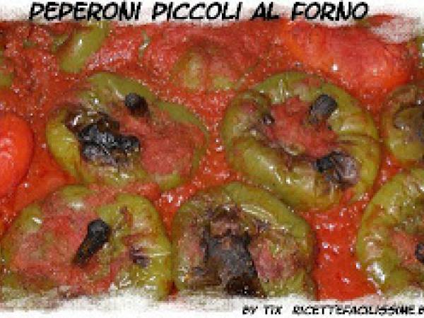 PEPERONI PICCOLI AL FORNO