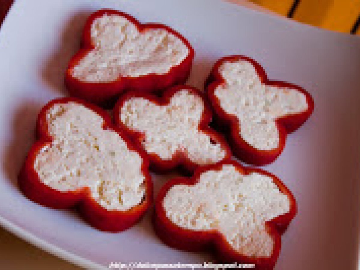 Peperoni Ripieni Con Formaggio