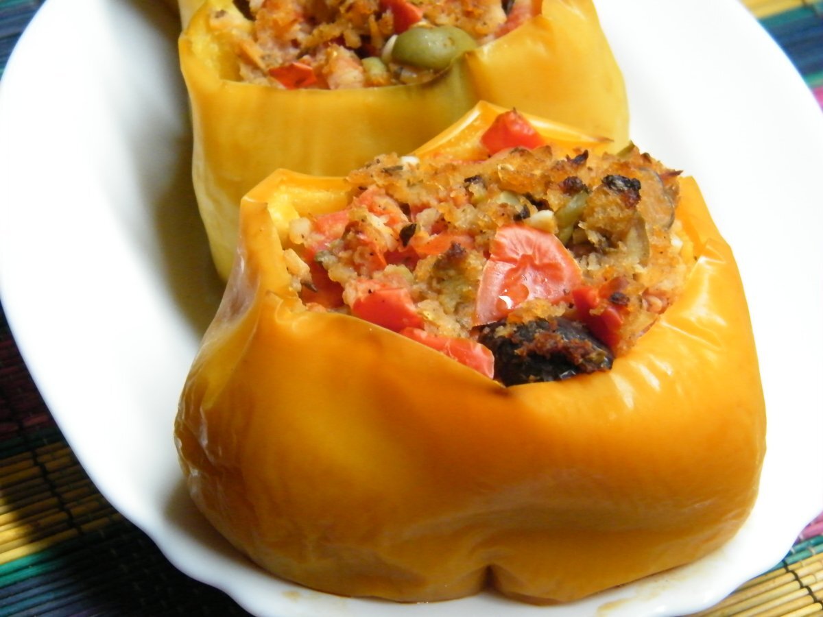 Peperoni ripieni di mare