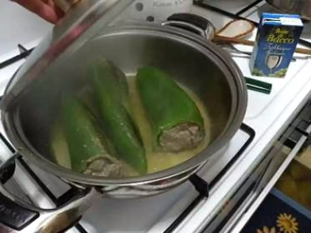 Peperoni verdi ripieni