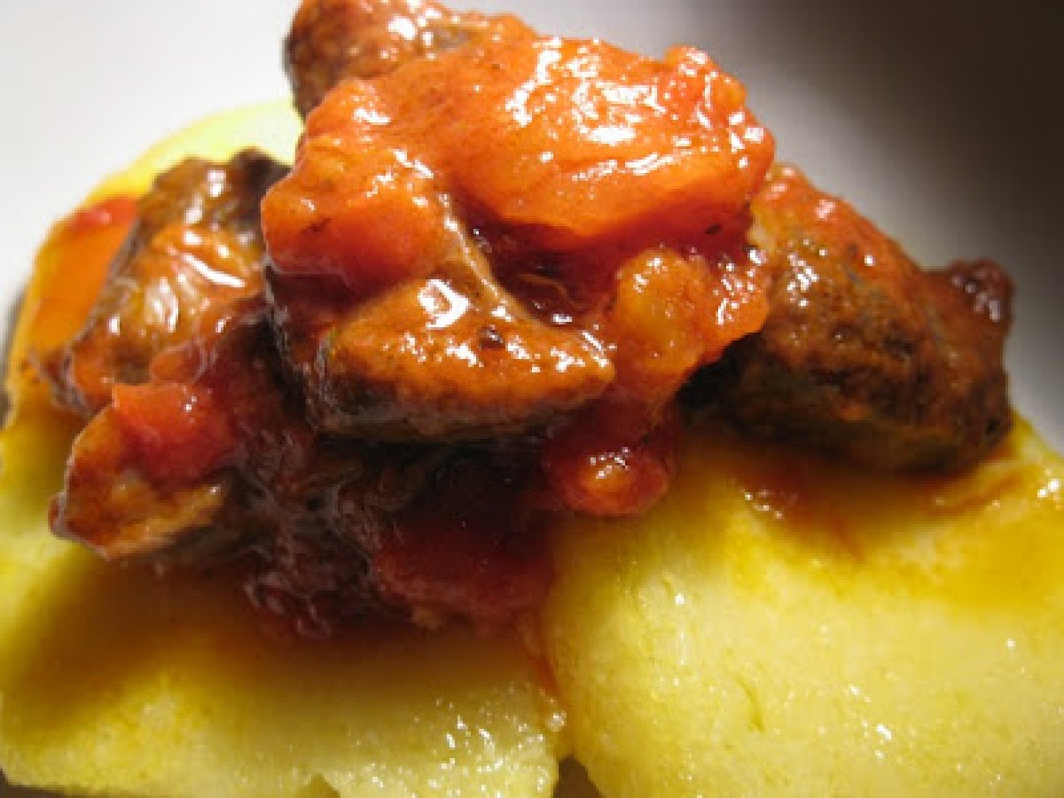 Per un Natale in montagna: Spezzatino di cervo e polenta e......carrellata di antipasti, foto 6