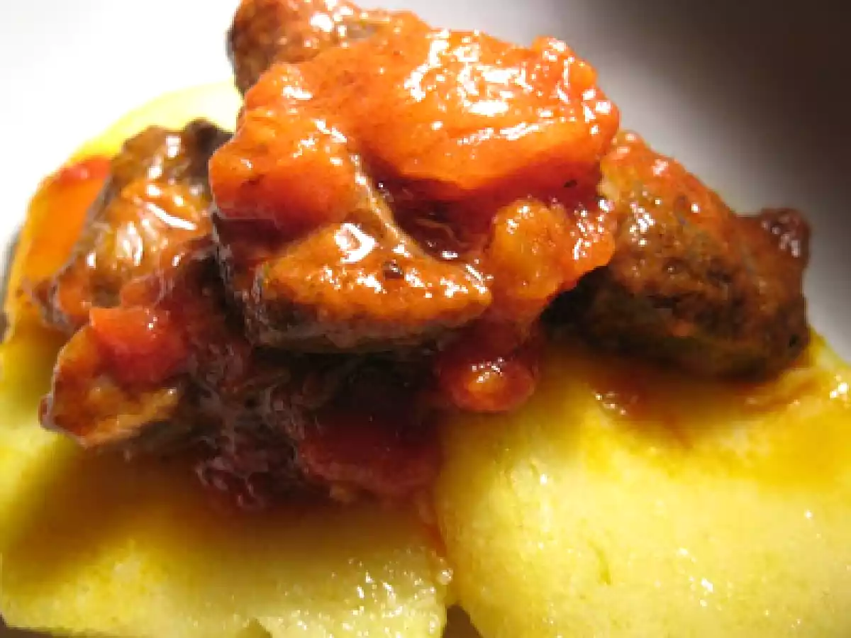 Per un Natale in montagna: Spezzatino di cervo e polenta e......carrellata di antipasti - foto 6