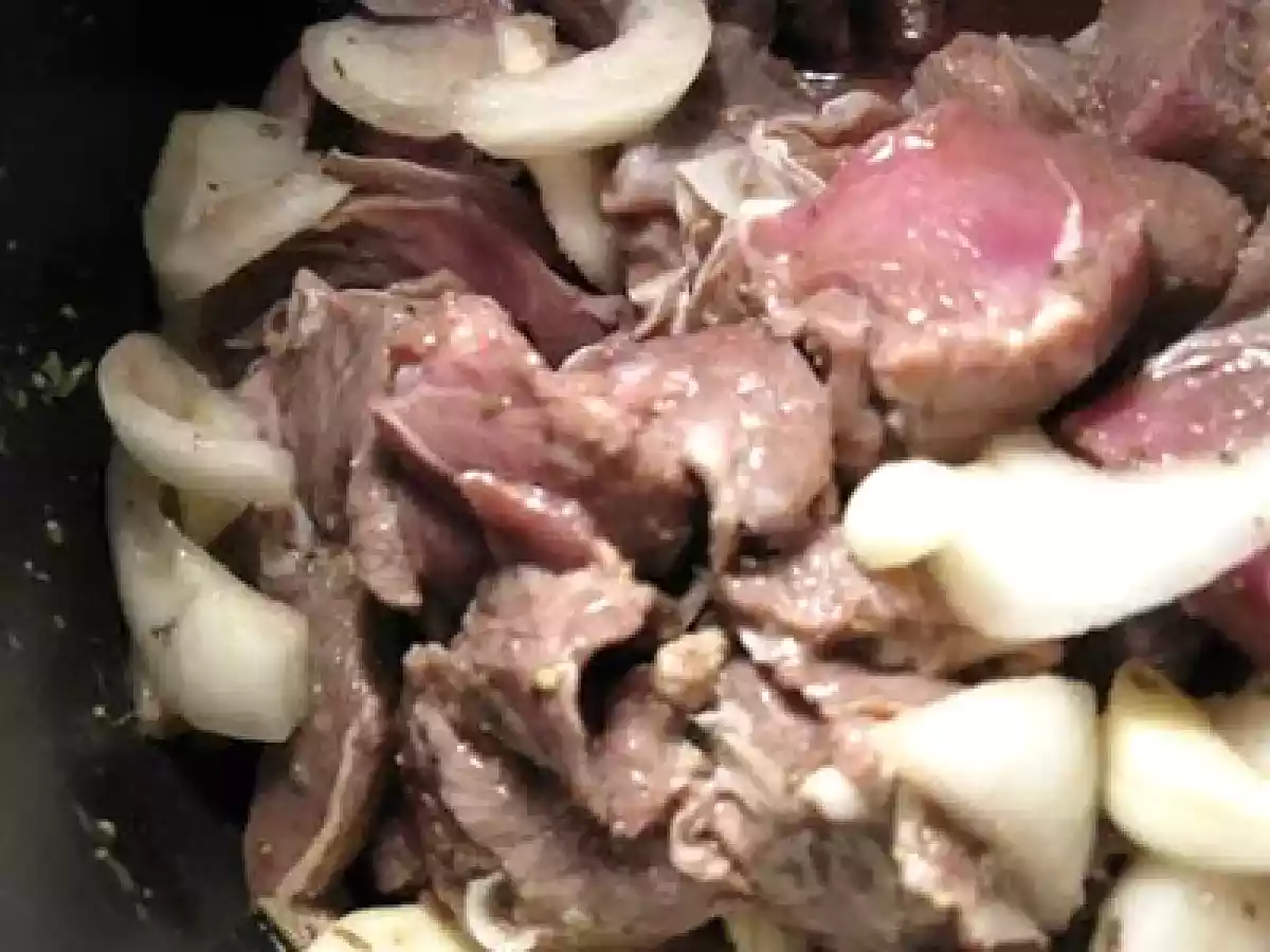 Per un Natale in montagna: Spezzatino di cervo e polenta e......carrellata di antipasti - foto 9