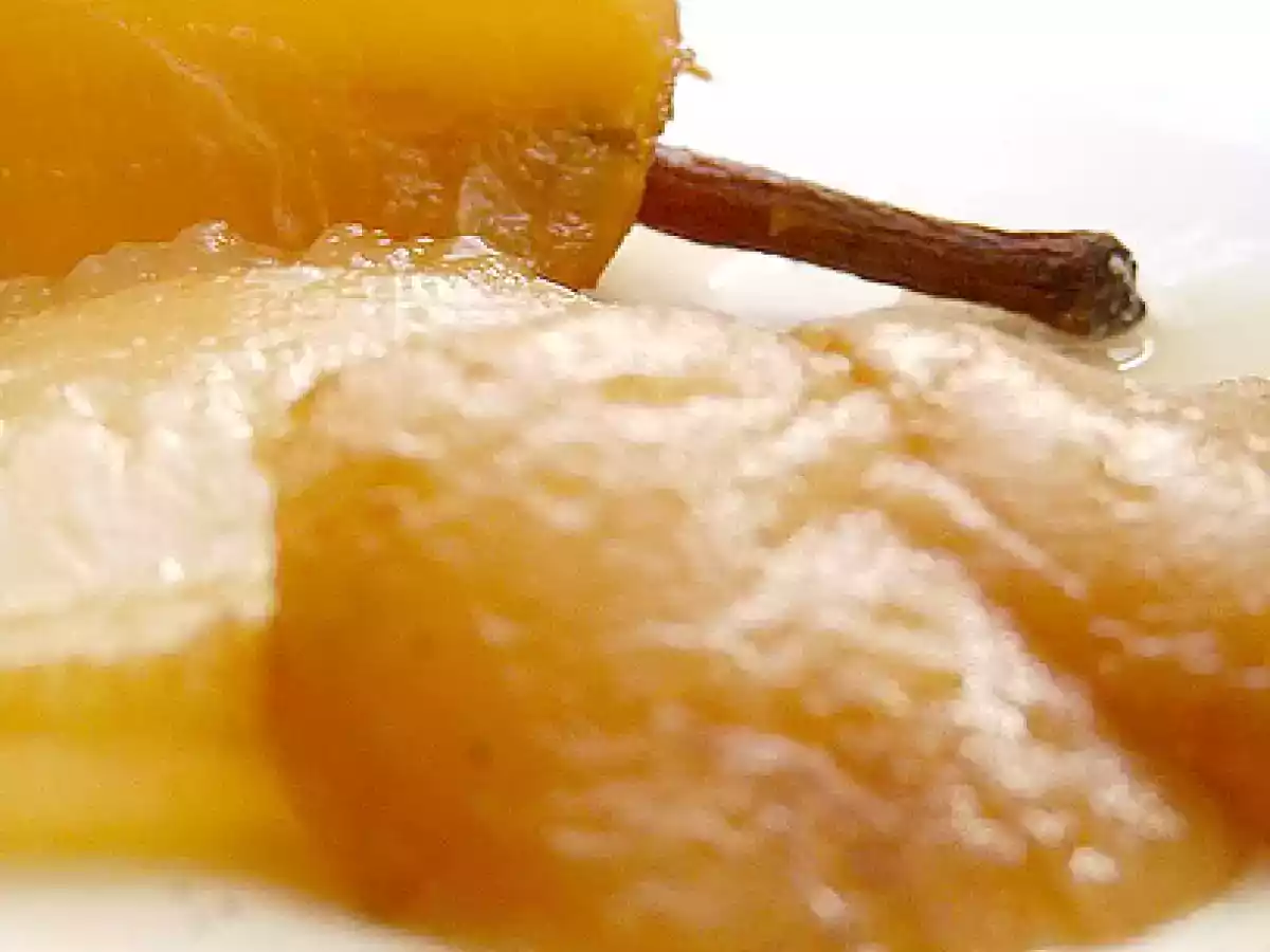 Pere alla vaniglia cotte nel Vin Santo - foto 2