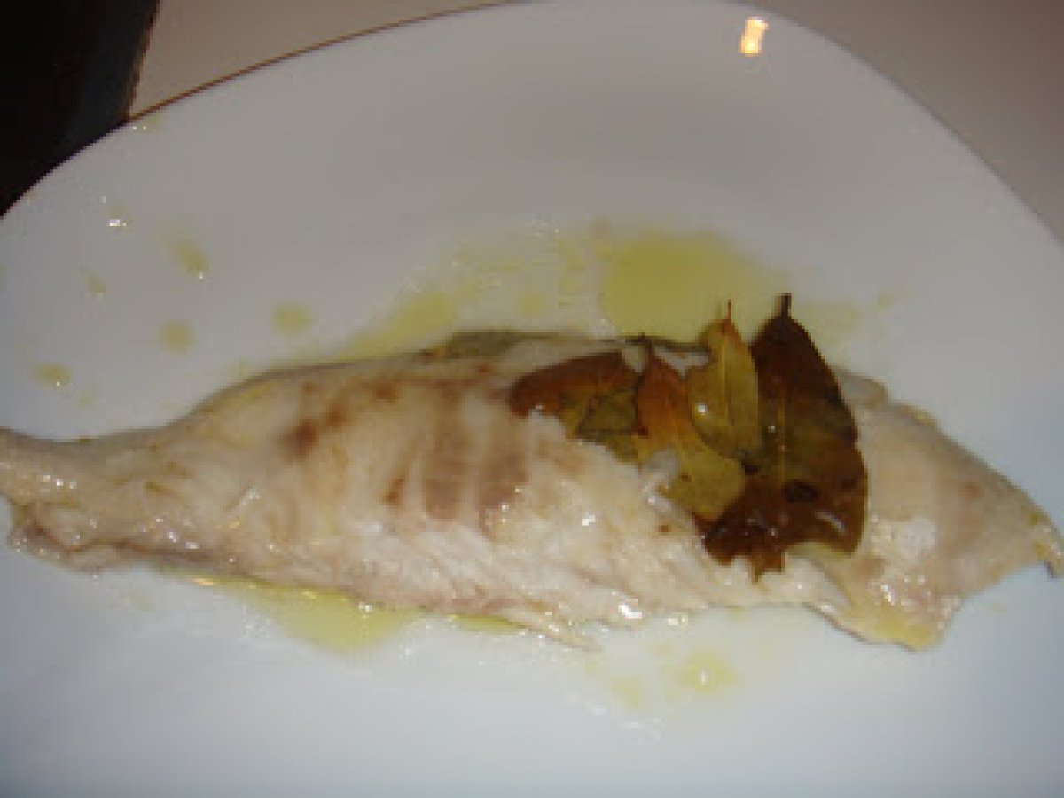 Pesce persico in alloro