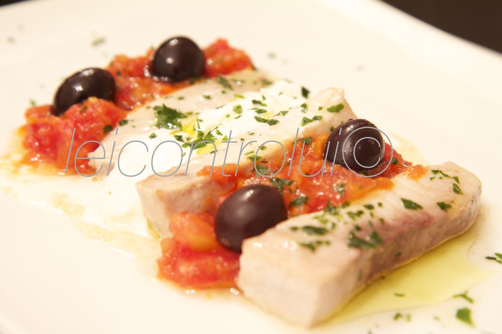 Pesce spada con burrata Ricetta Petitchef