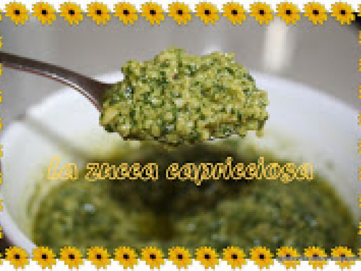 Pesto basilico e piselli, foto 1