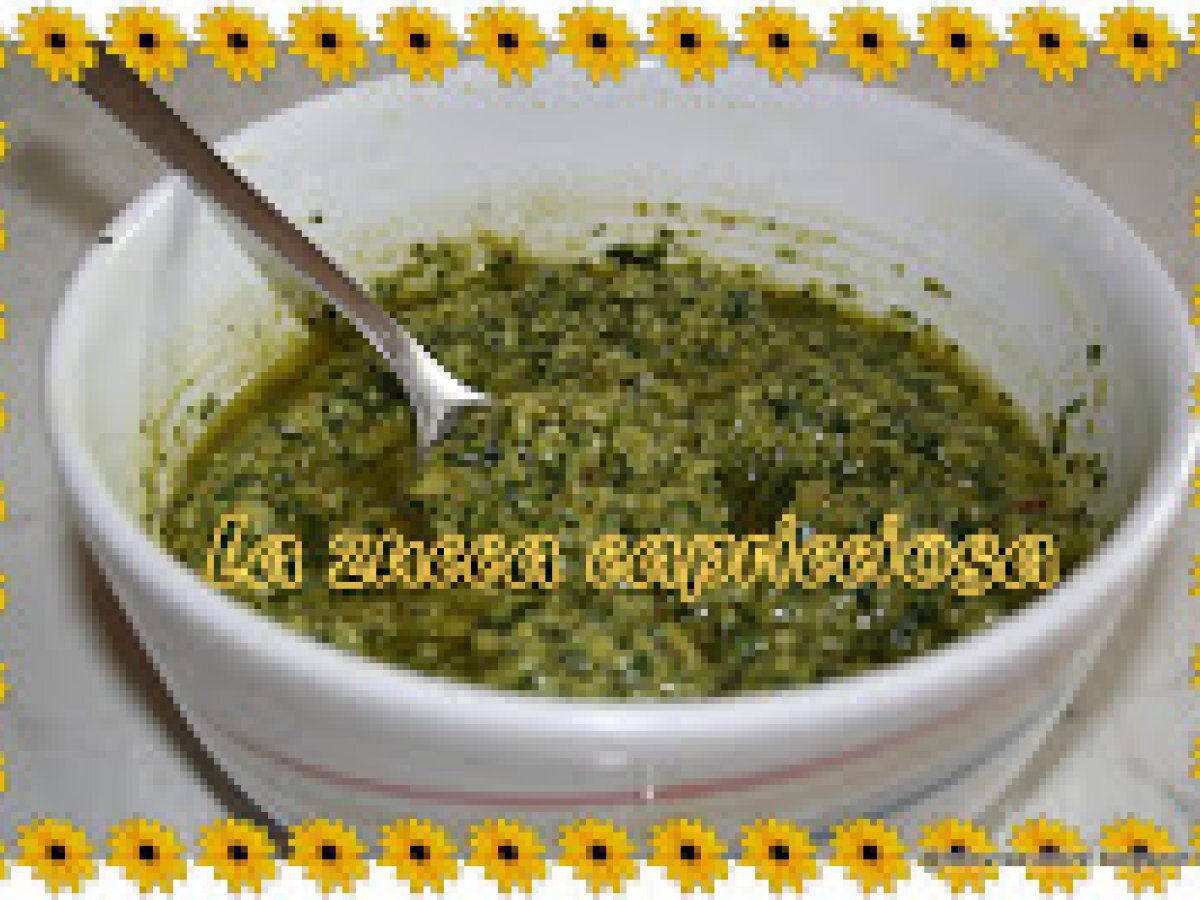 Pesto basilico e piselli, foto 3