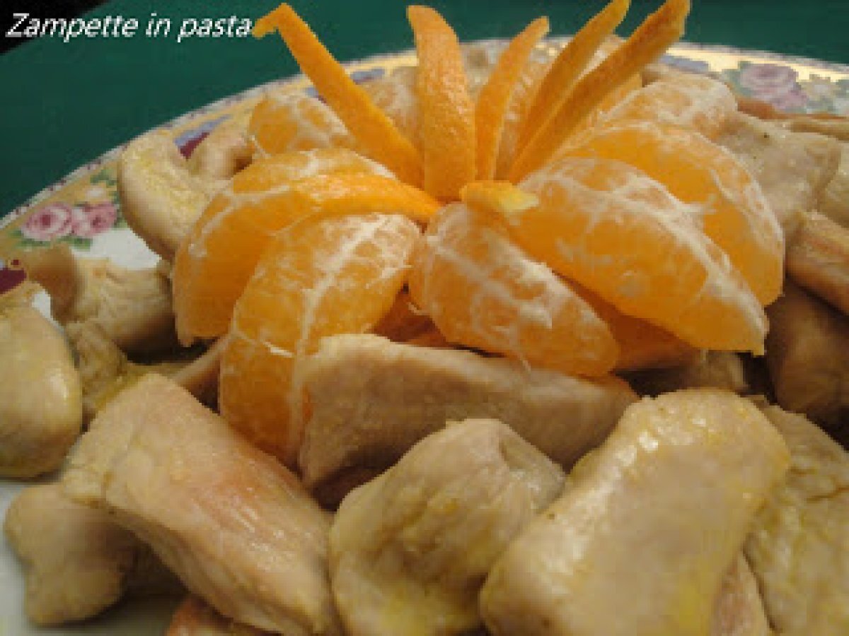 PETTI DI POLLO AL MANDARINO - foto 3