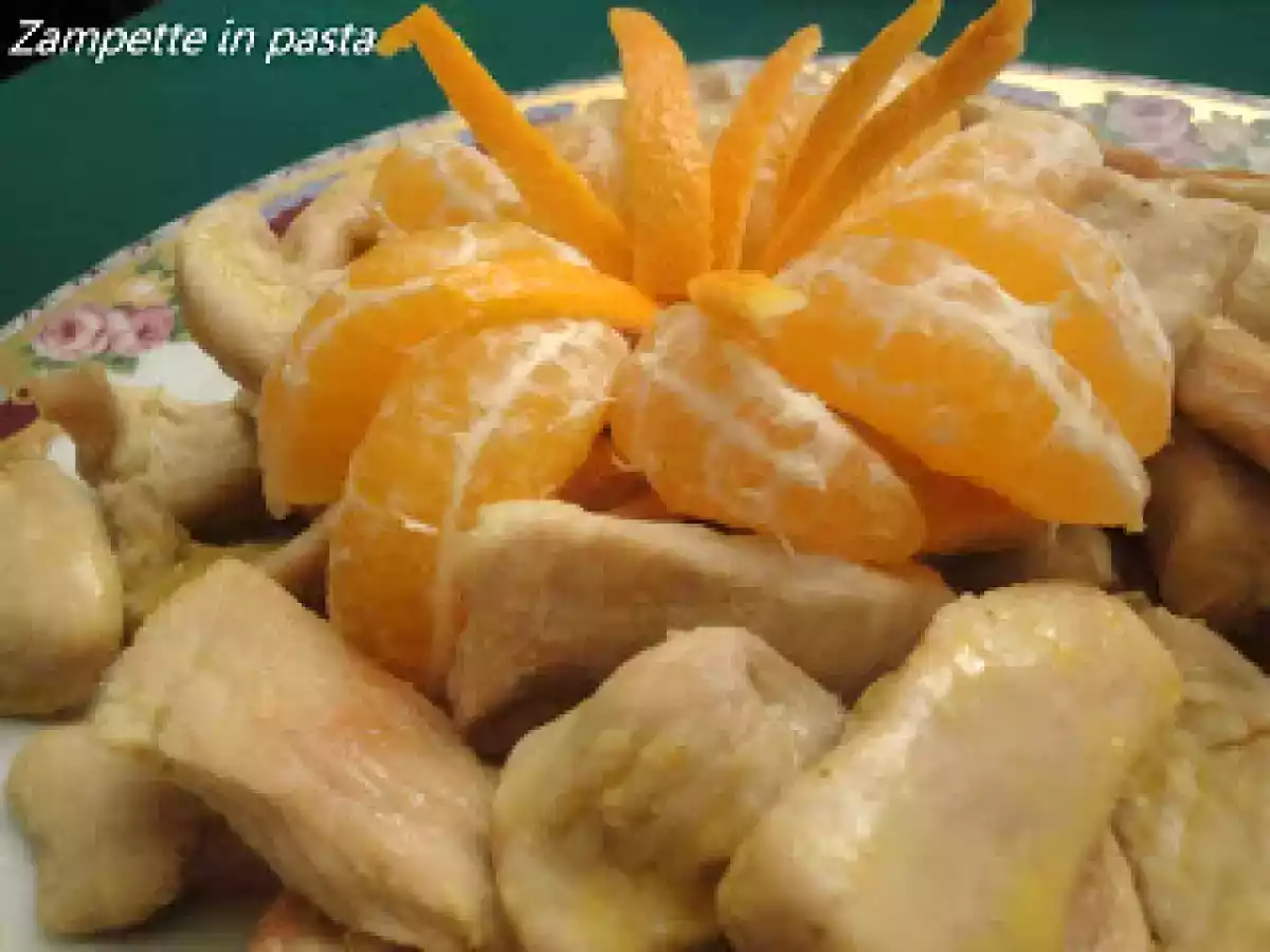 PETTI DI POLLO AL MANDARINO - foto 3