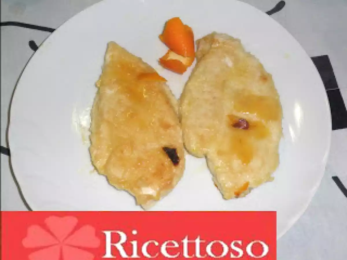 Petti di pollo all'arancia