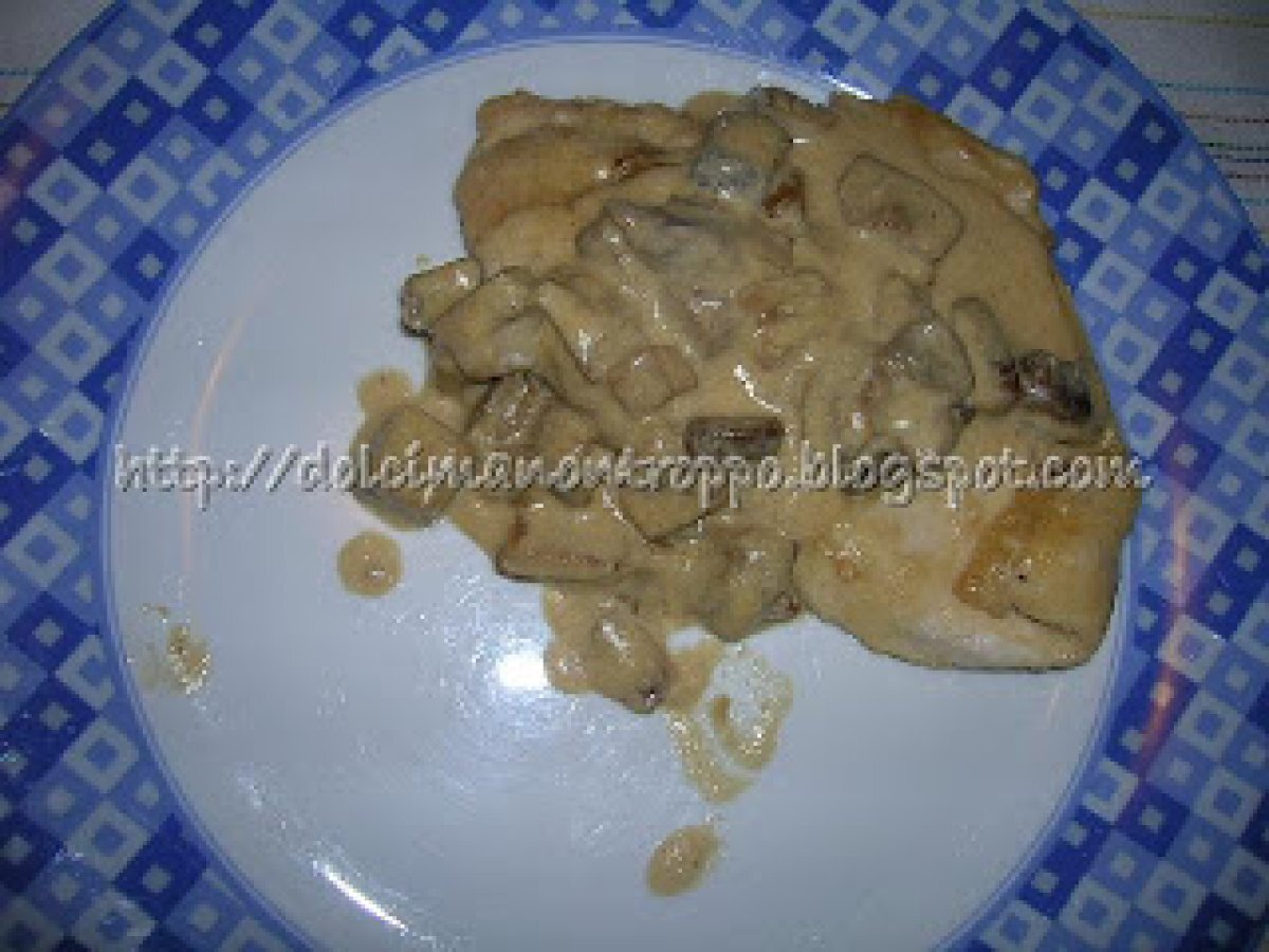 PETTO DI POLLO AI FUNGHI PORCINI - foto 2