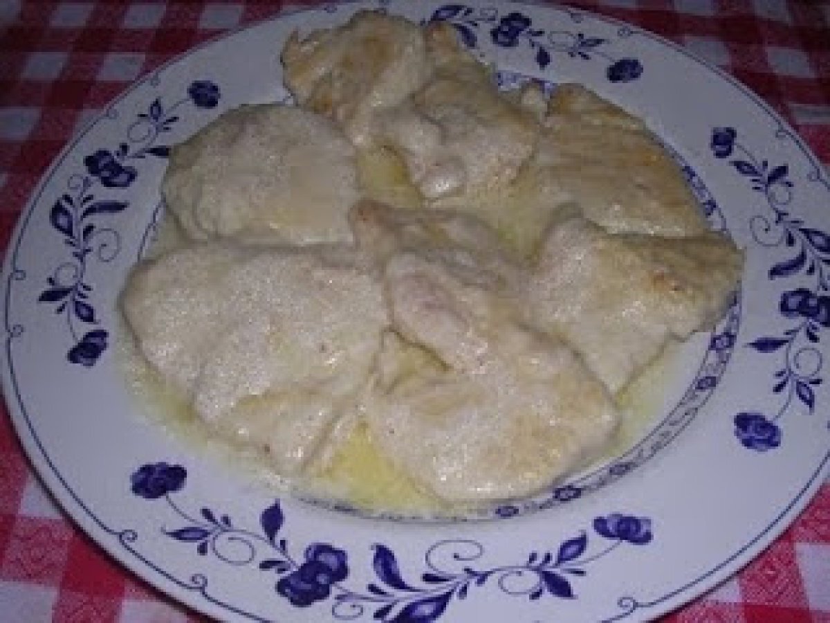 Petto di pollo alla crema di latte