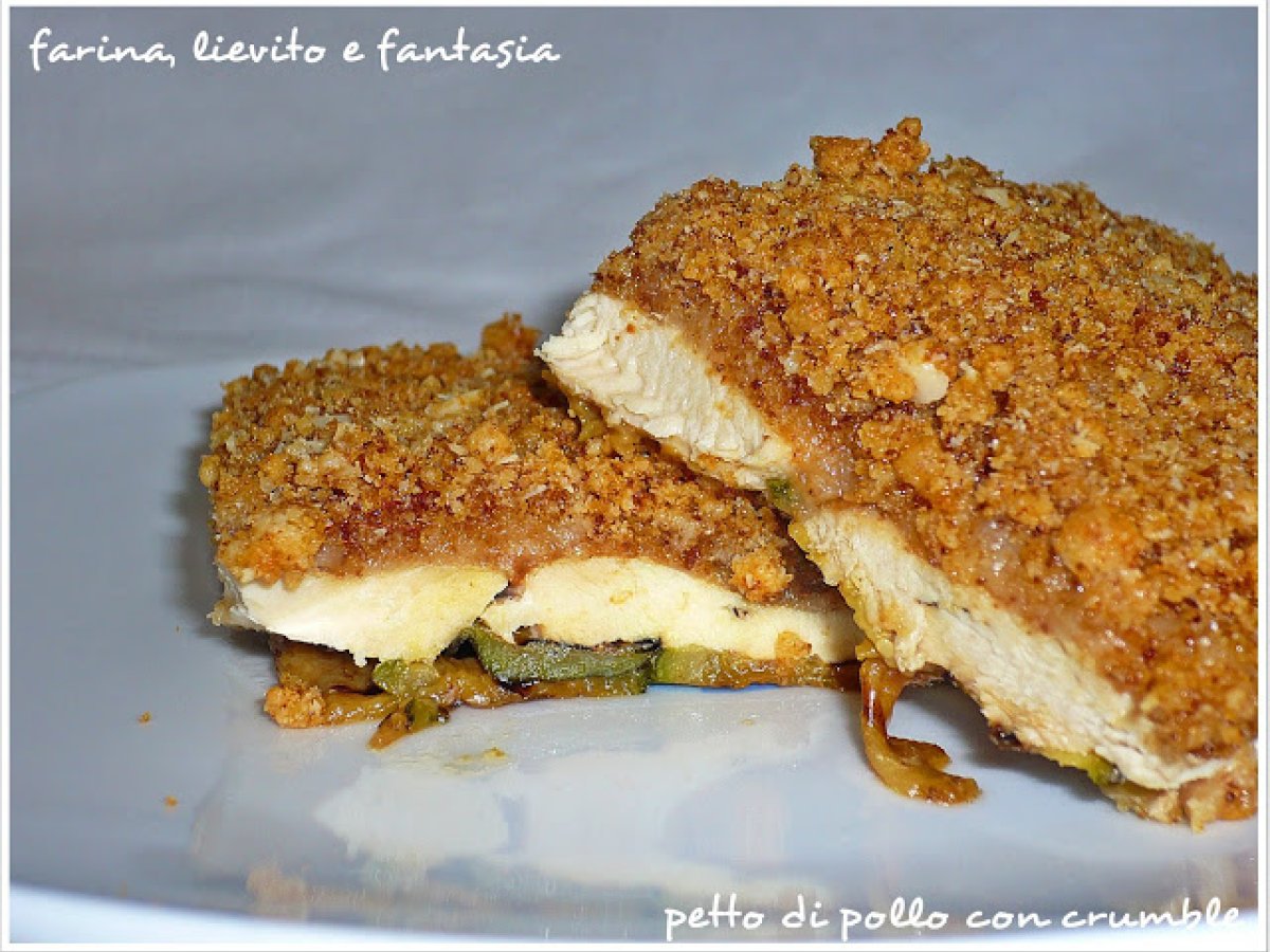 Petto di pollo con crumble