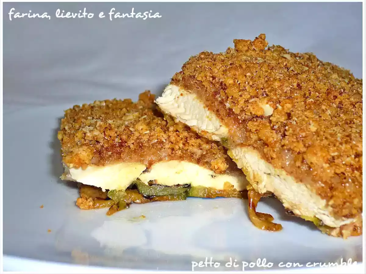 Petto di pollo con crumble