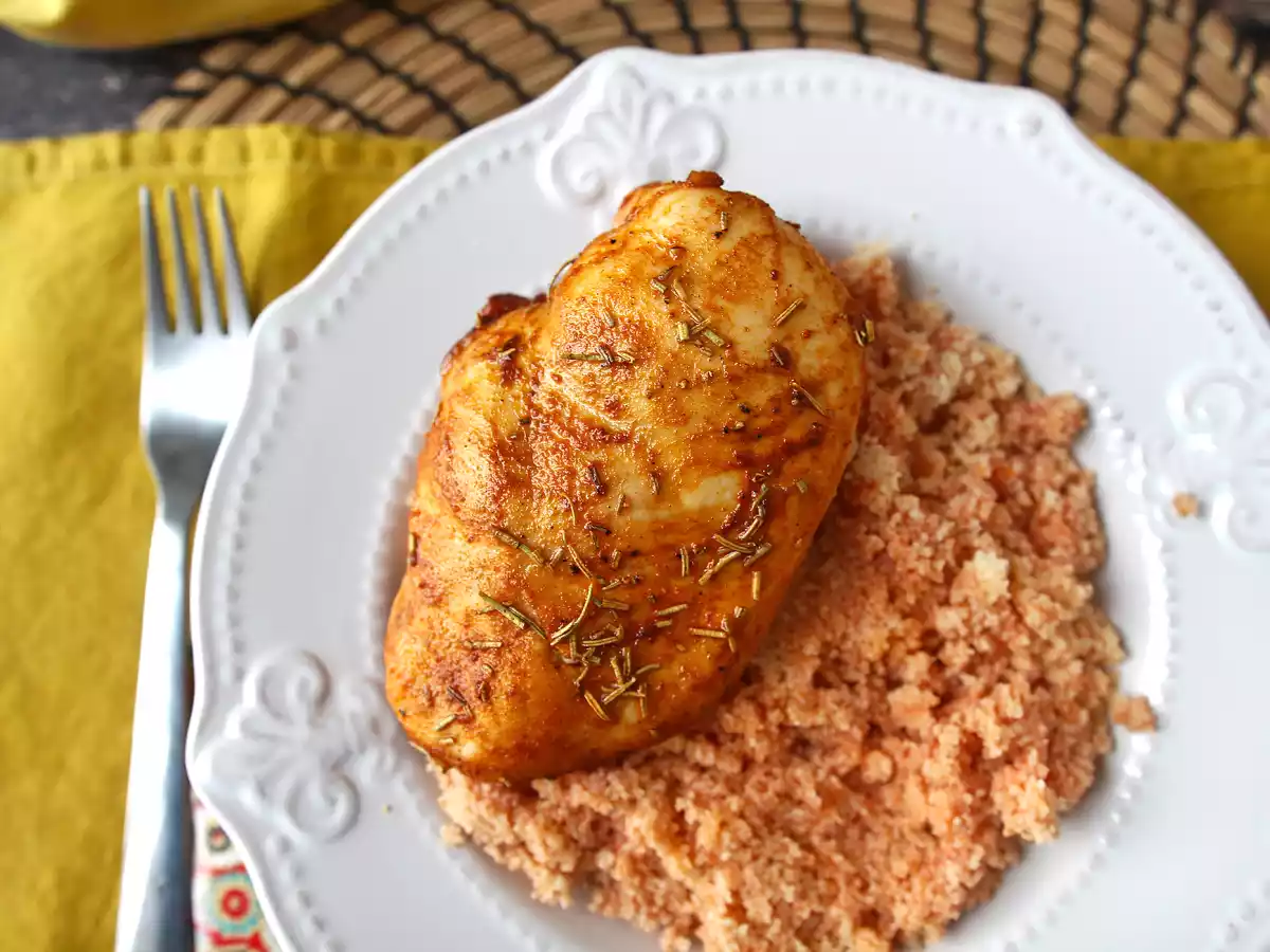 Petto di pollo in friggitrice ad aria: succoso, dorato e pronto in pochi minuti! - foto 3