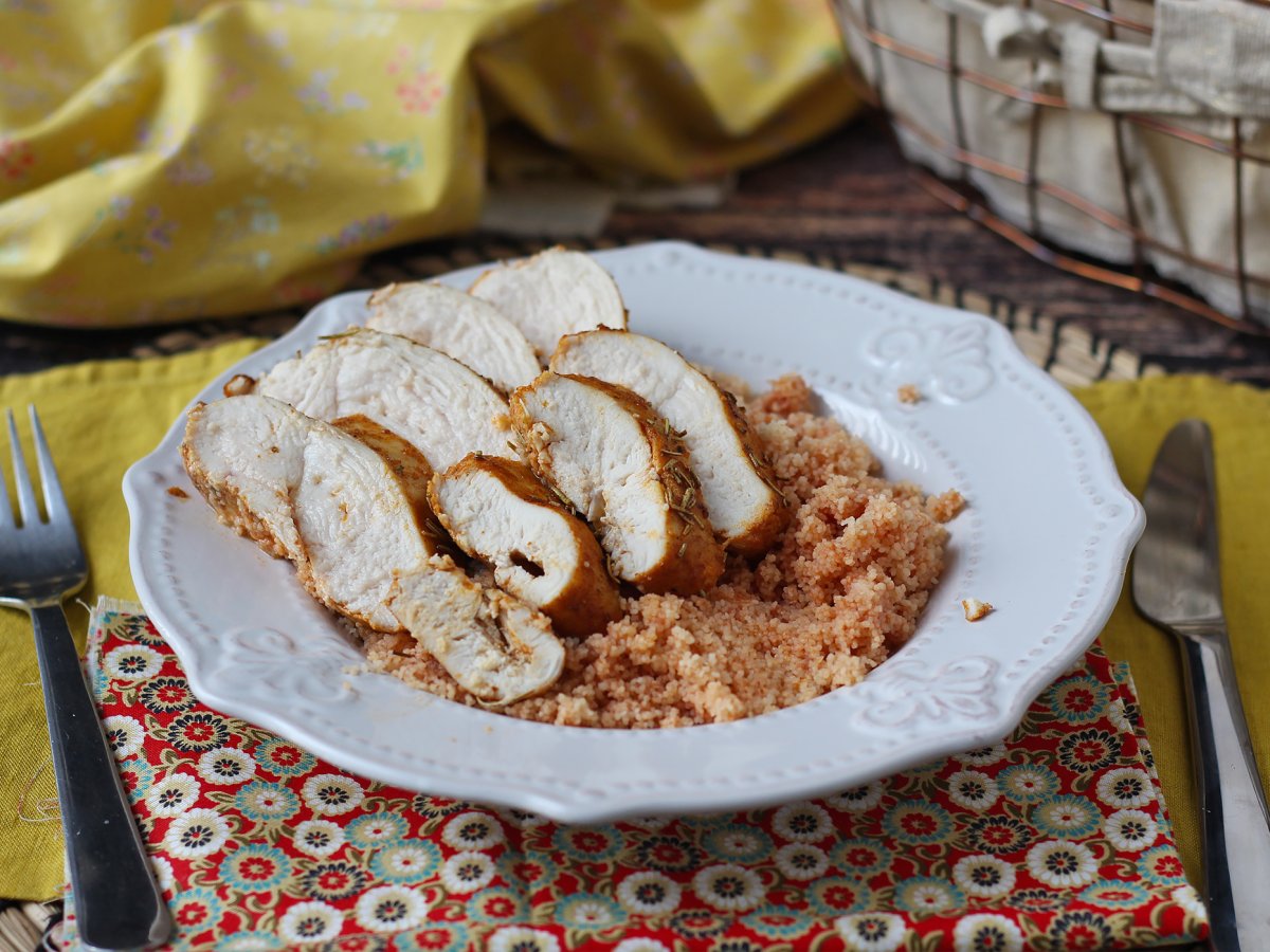 Petto di pollo in friggitrice ad aria: succoso, dorato e pronto in pochi minuti! - foto 5
