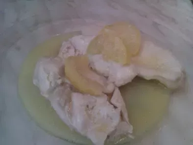 Petto di pollo marinato al limone