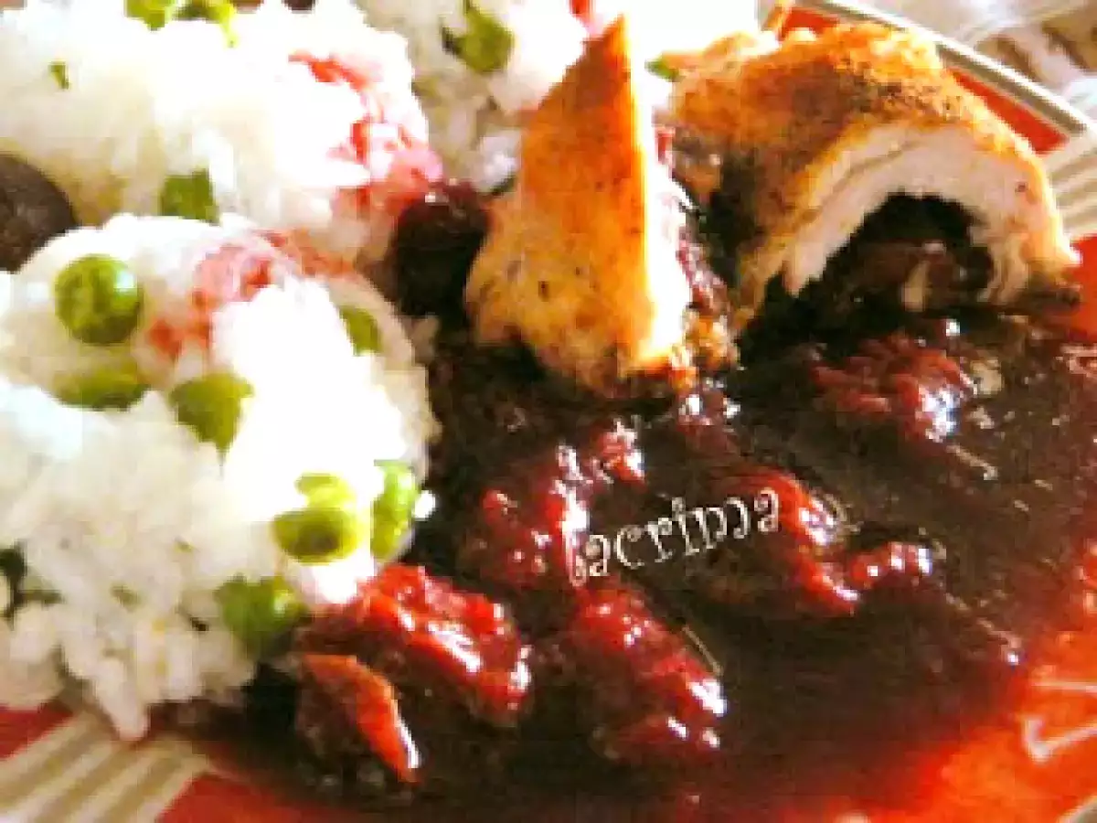 Petto di pollo ripieno di prugne - Fantasia d'autunno - foto 2