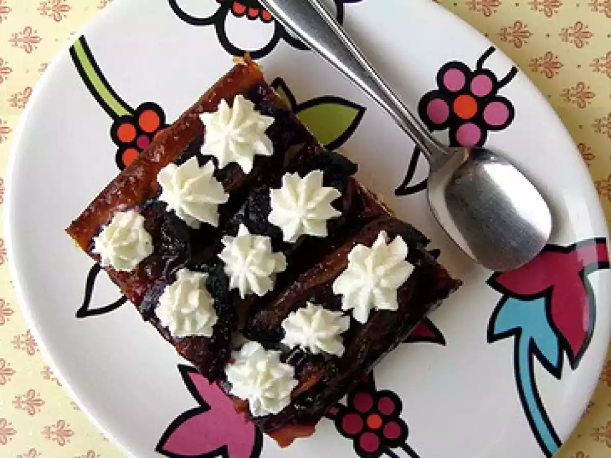 Pflaumenkuchen o Zwetschgendatschi: