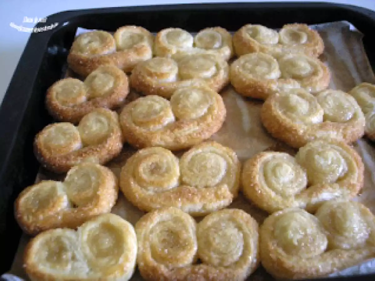 Piacere senza peccato: i ventaglini di pasta sfoglia