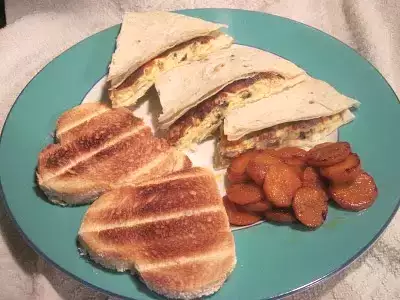 Piadina al profumo di mare