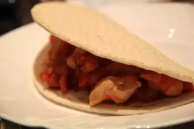 Ricetta piadina con pollo e peperoni