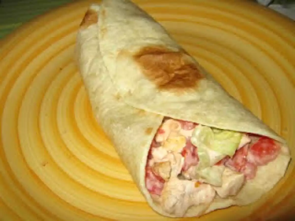 PIADINA RICCA, KEBAB CASALINGO DI POLLO