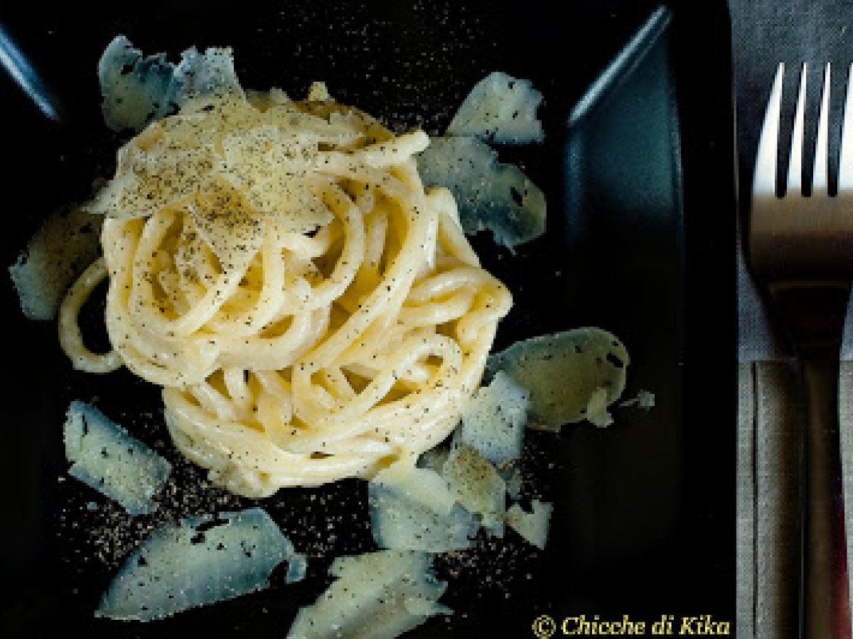 Pici cacio e pepe