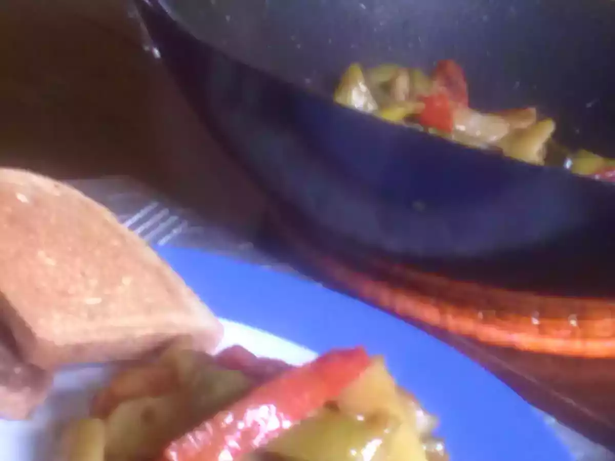 Pipe e Patate..ovvero peperoni e patate