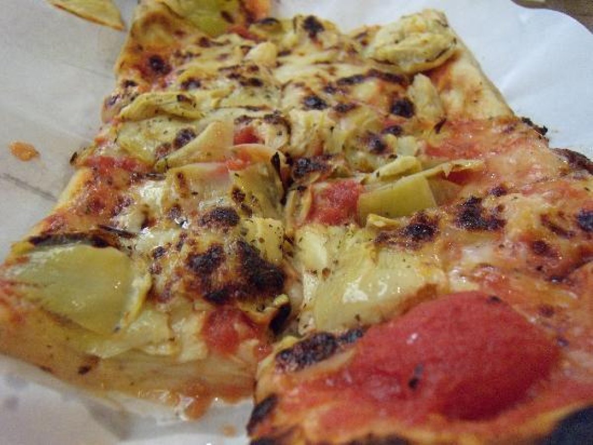 Pizza ai carciofi
