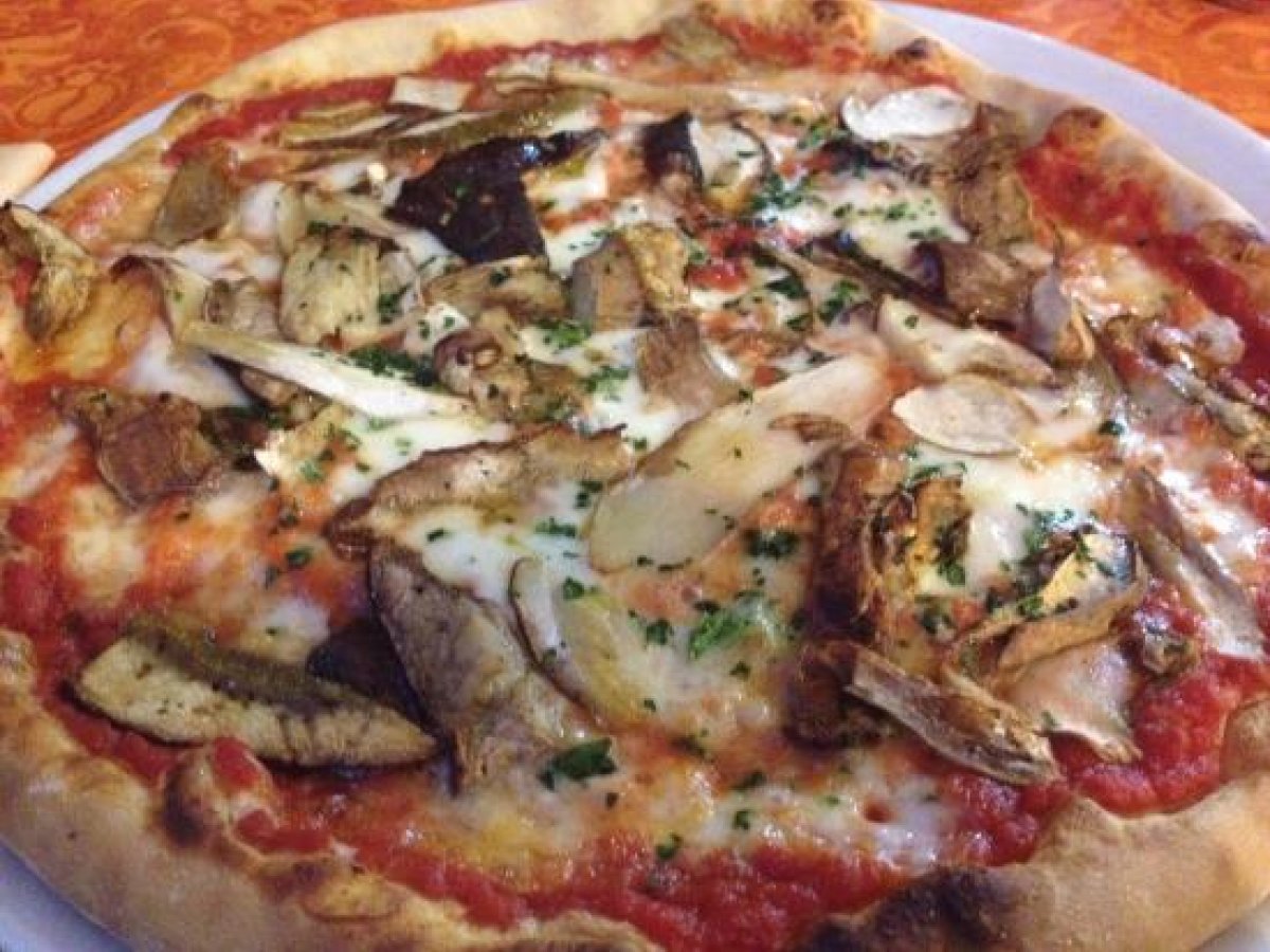 Pizza ai funghi porcini