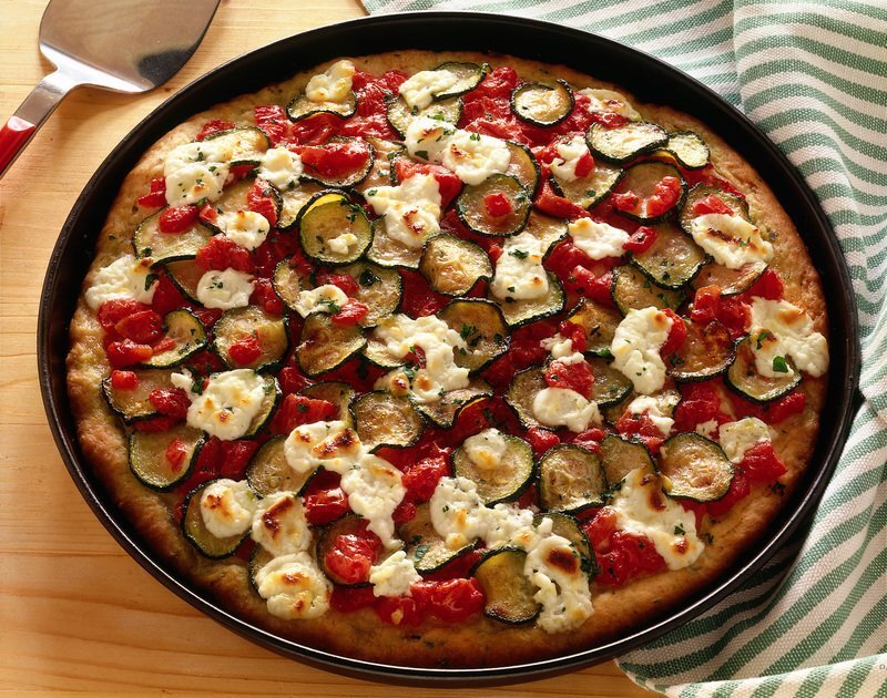 Pizza alle zucchine Ricetta Petitchef