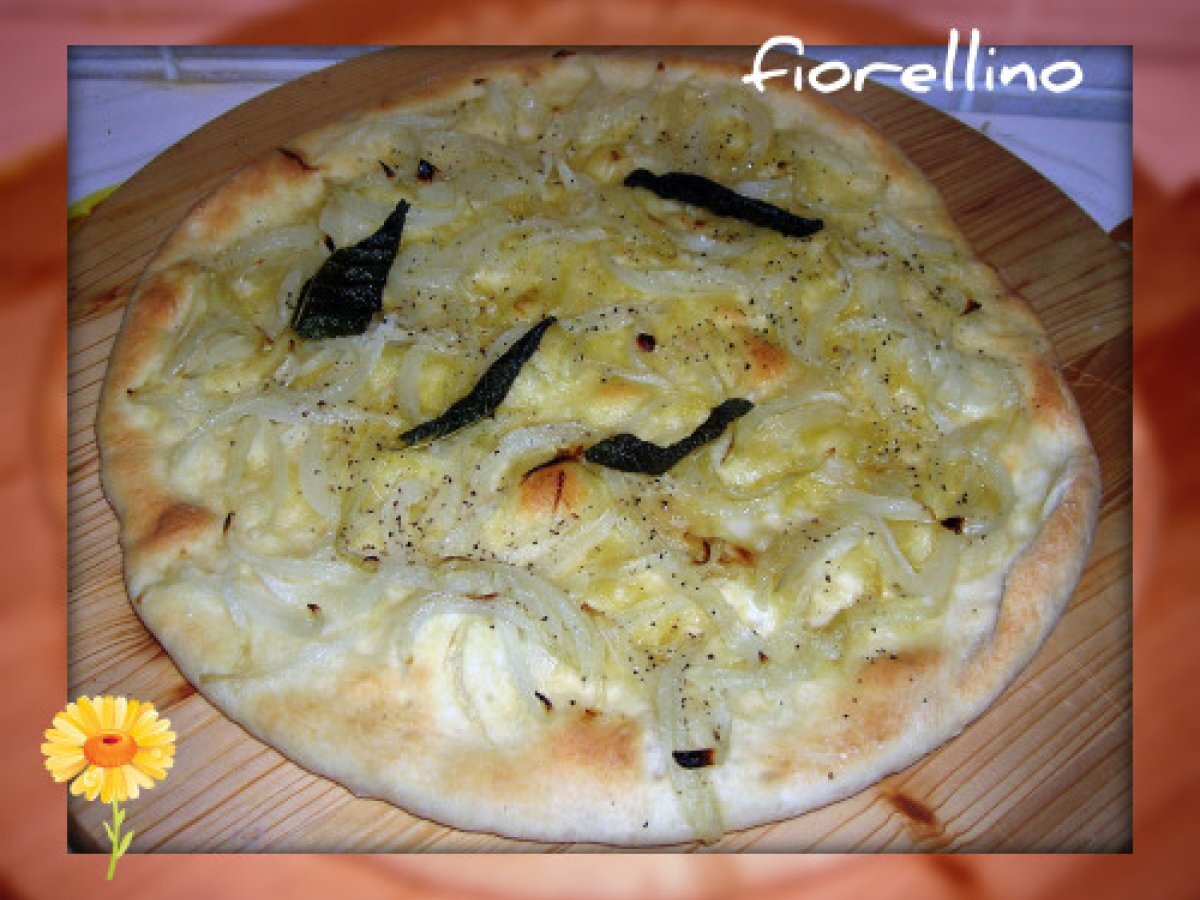 Pizza con la cipolla