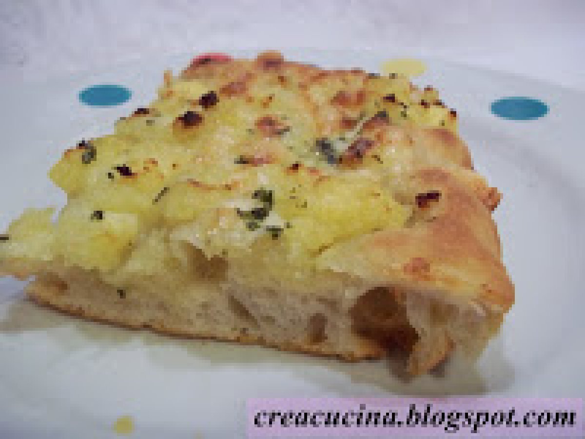 Pizza con le patate (impasto di Gabriele Bonci) - foto 2