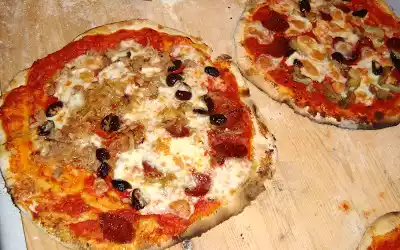 Pizza con lievito madre